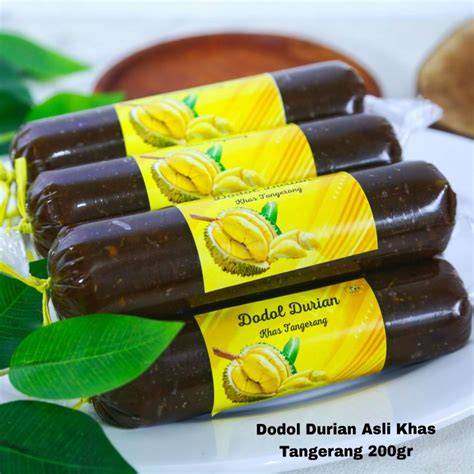 Dodol Durian Asli Desa Sangga