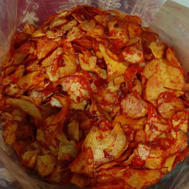 Keripik Singkong Balado Pedas Manis